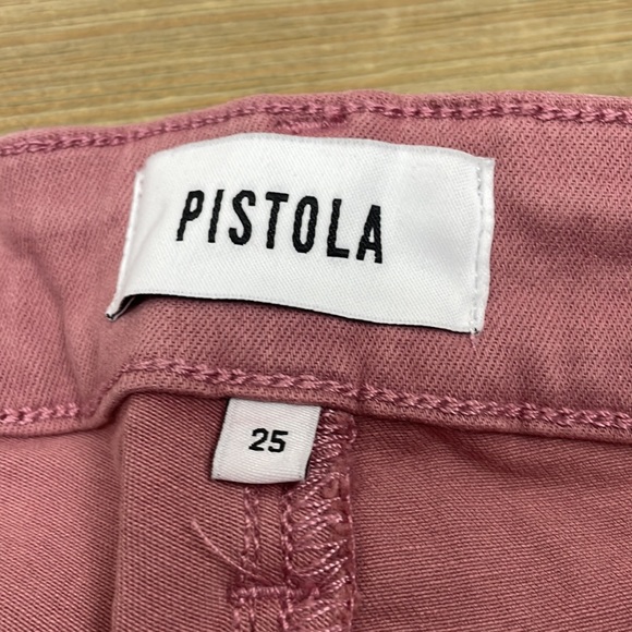 SOLD Pistola NWT Hannah Skinny Cargo Pants Plum Rose - Picture 6 of 7
